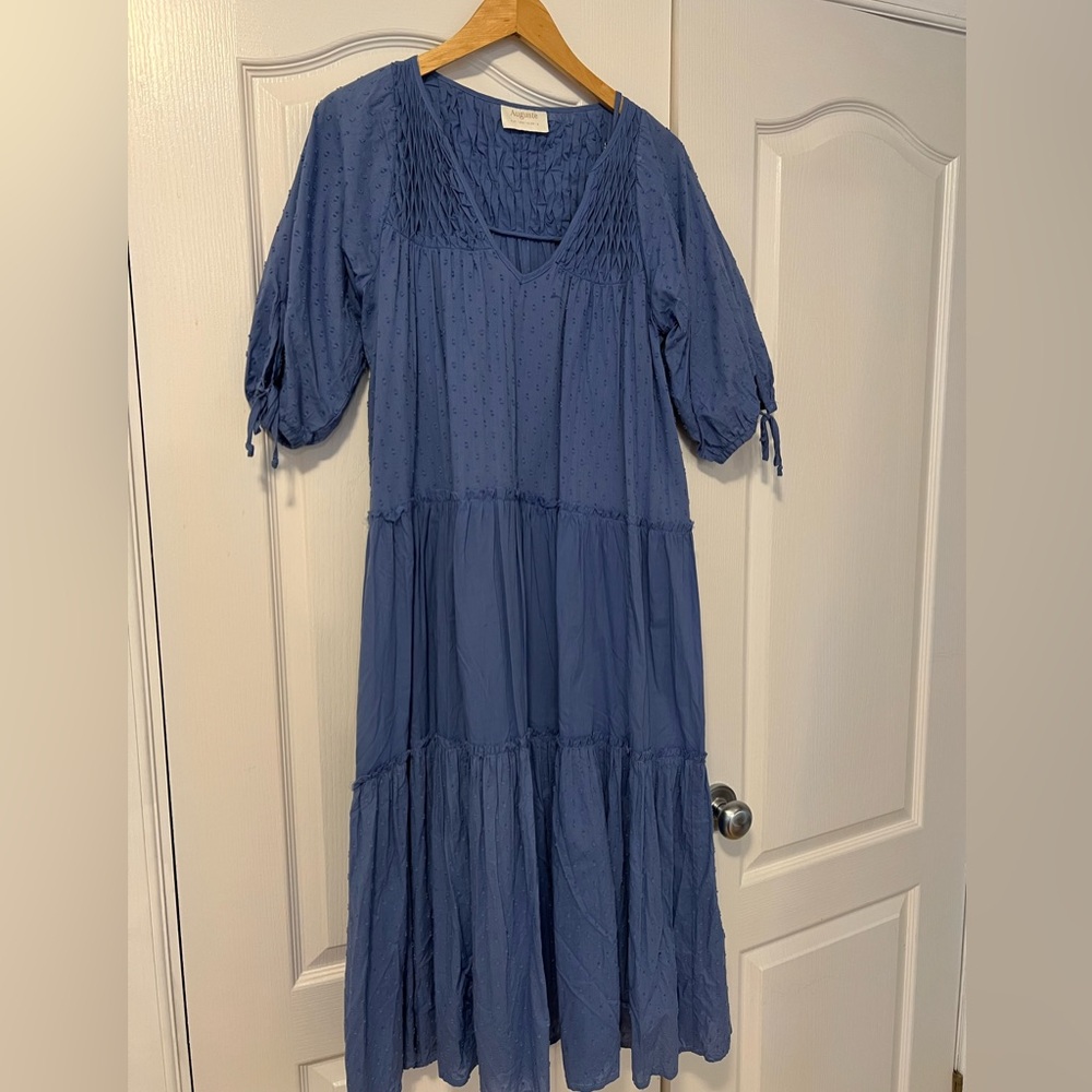 Auguste the Label Blue Midi Dress